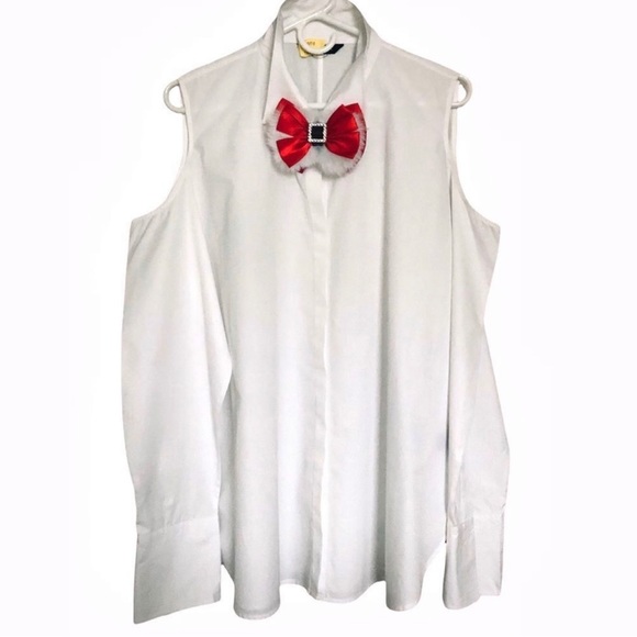 🆕 Satin Red Bow Tie - Picture 7 of 7